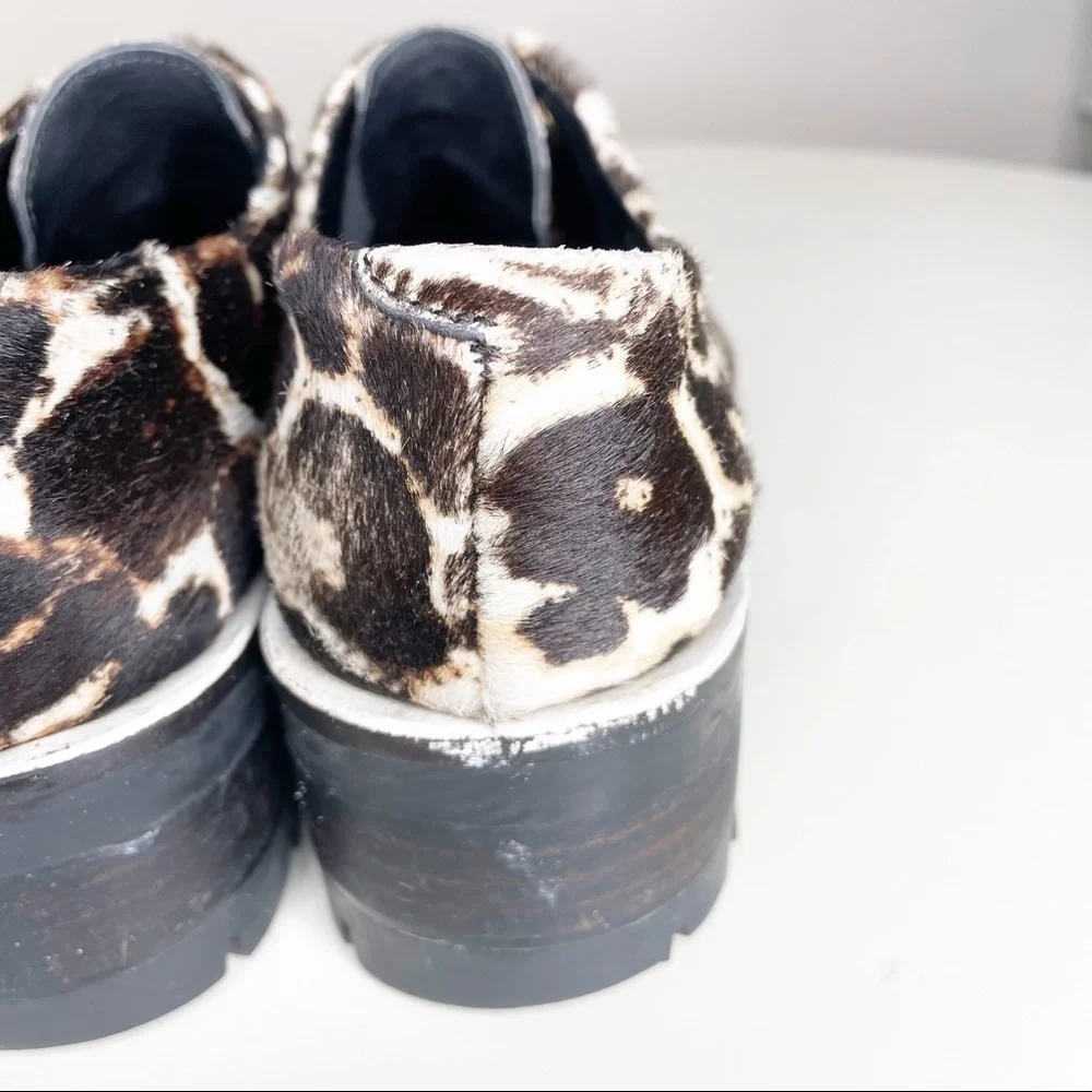 Sandro Paris Alec Leopard Platform Sneaker EU 39 US Women’s Size 9